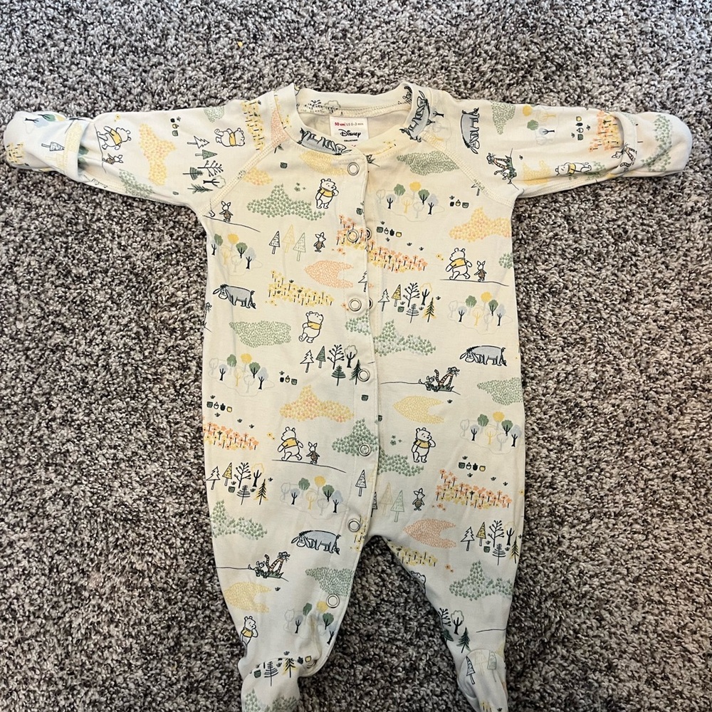 Hanna Andersson Winnie the Pooh baby sleeper